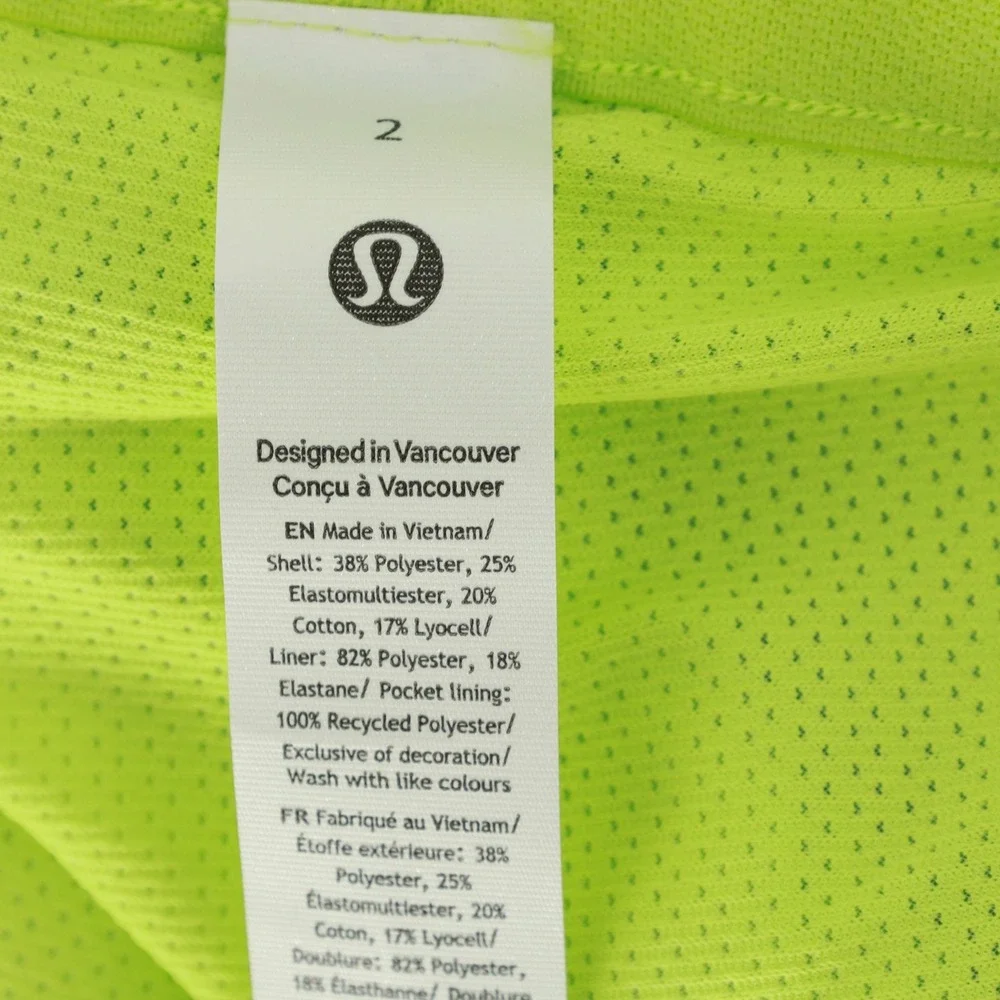 Lululemon Court Rival Perforated High‎ Rise Shorts 3